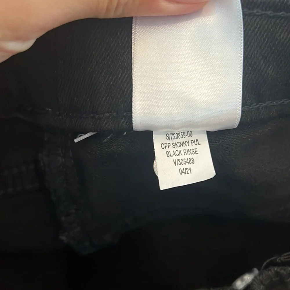 NWT Old Navy‎ Pull On Skinny Jeans Adjustable Waist Girls Size XL (14-16)